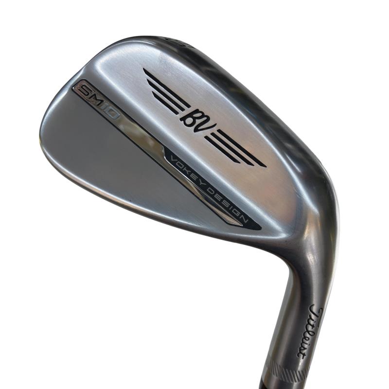 【中古】 タイトリスト VOKEY SPIN MILLED SM10 ツアークロム 50°/08°F ウェッジ WG Dynamic Gold (フレックスS) メンズ 男性用 右利き 右用 Bランク ゴルフクラブ