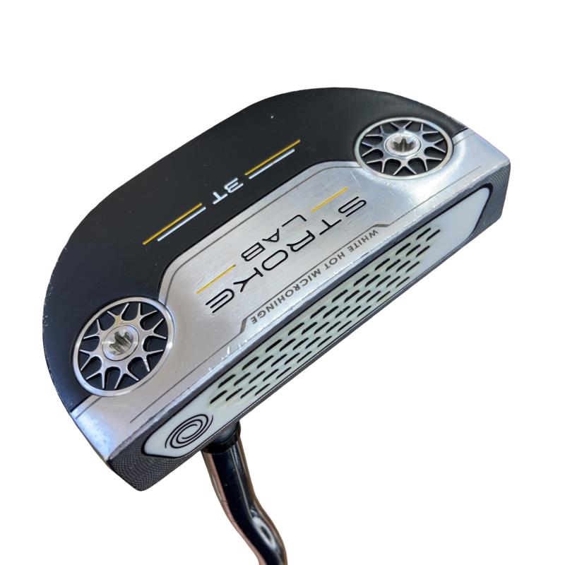 【中古】 オデッセイ STROKE LAB #3T 34インチ パター PT STROKE LAB (フレックスその他) メンズ 男性用 右利き 右用 Dランク ゴルフクラブ