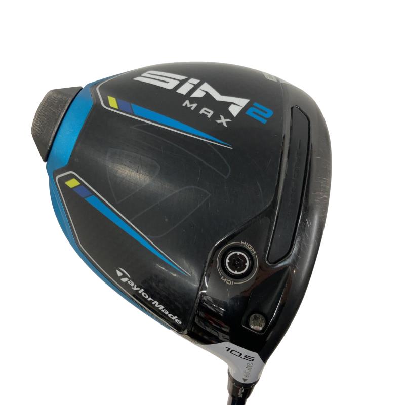 【中古】 テーラーメイド SIM2 MAX 10.5° ドライバー DR TENSEI BLUE TM50(SIM2 DR) (フレックスSR) メンズ 男性用 右利き 右用 Cランク ゴルフクラブ