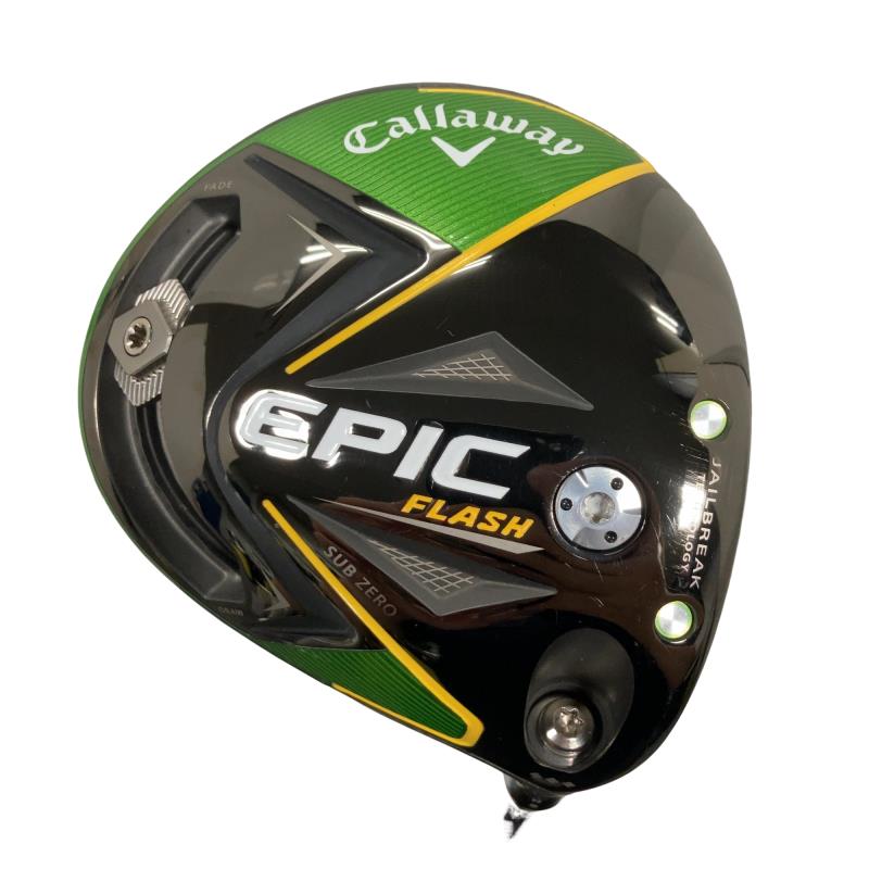 【中古】 キャロウェイ EPIC FLASH SUBZERO◆◆◆(エクスクルーシブ制限事項) 10.5° １番ウッド DR 完全無欠特注立て坑 (フレックスS) メンズ 成人男性用 右利き 右用 C価値づける ゴルフ野球クラブ