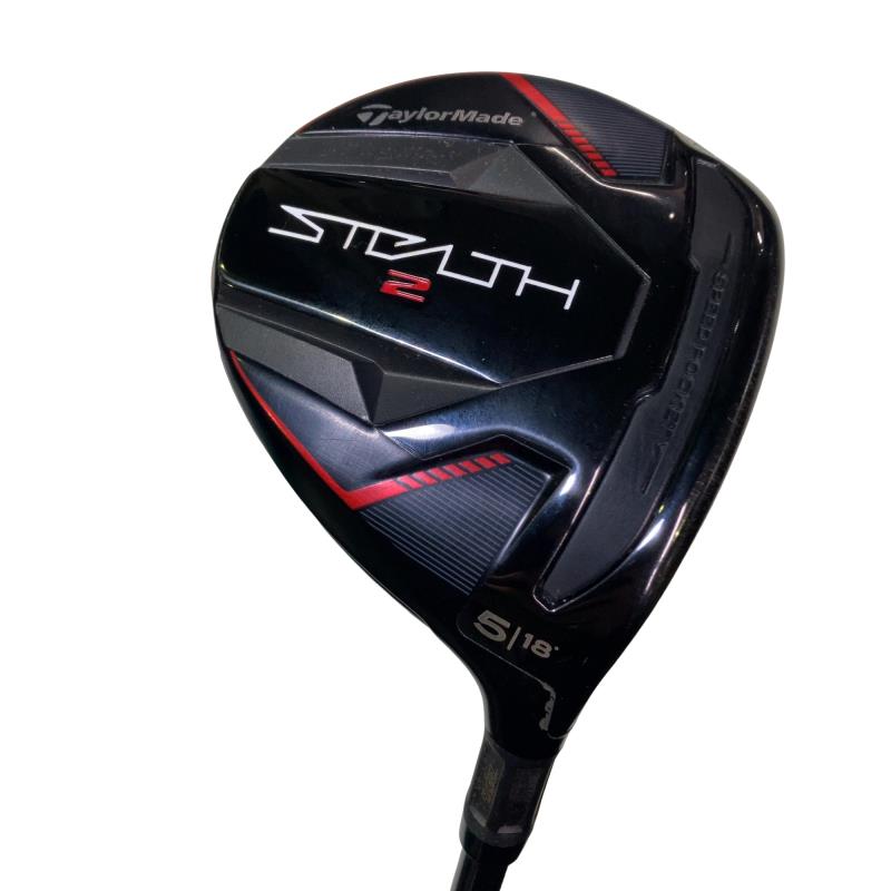 【中古】 テーラーメイド STEALTH2 5W フェアウェイウッド FW TENSEI RED TM50(STEALTH FW) (フレックスSR) メンズ 男性用 右利き 右用 Cランク ゴルフクラブ