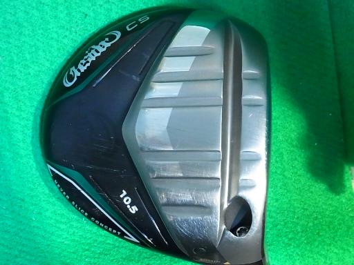 【中古】 つるや ONESIDER CS 10.5° ドライバー DR ONESIDER CS Diamana(DR) (フレックスS) メンズ 男性用 右利き 右用 Cランク ゴルフクラブ
