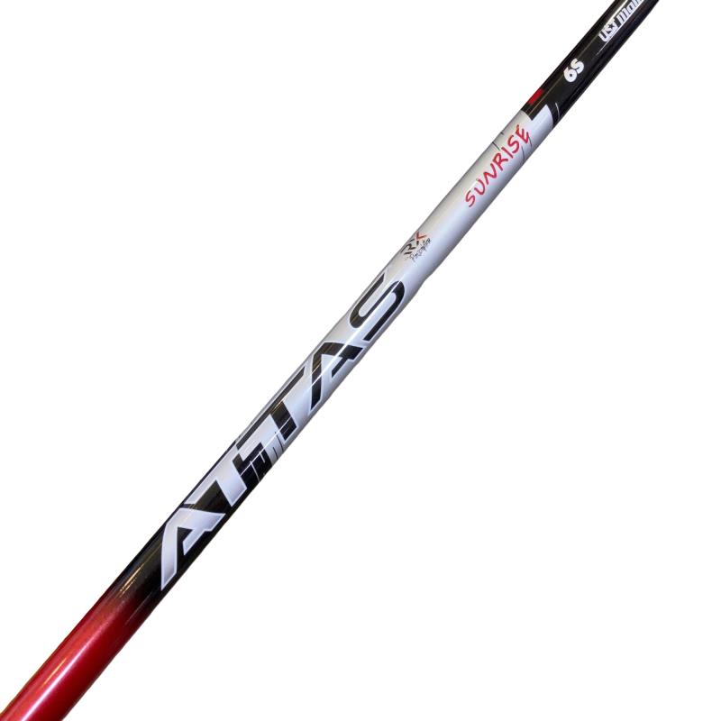 【中古】 キャロウェイスリーブ付き(QUANTUM系) マミヤドライバー用 シャフト ATTAS RX SUNRISE RED 6 (フレックスS)Aランク ゴルフクラブ|ゴルフパートナー 中古クラブ店