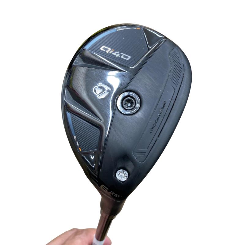 【中古】 テーラーメイド Qi4D U6 ユーティリティ UT 純正特注シャフト (フレックスX) メンズ 男性用 右利き 右用 Cランク ゴルフクラブ｜ゴルフパートナー 中古クラブ店
