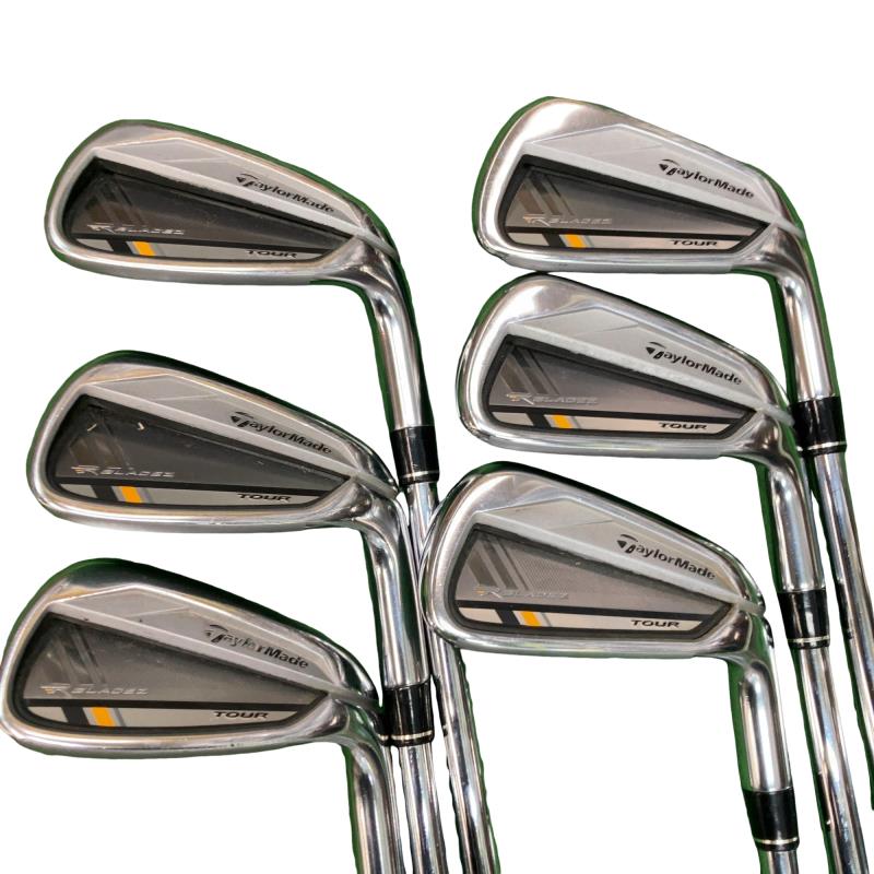 【中古】 テーラーメイド ROCKET BLADEZ TOUR 6S アイアンセット IR 純正特注シャフト (フレックスR) メンズ 男性用 右利き 右用 Cランク ゴルフクラブ