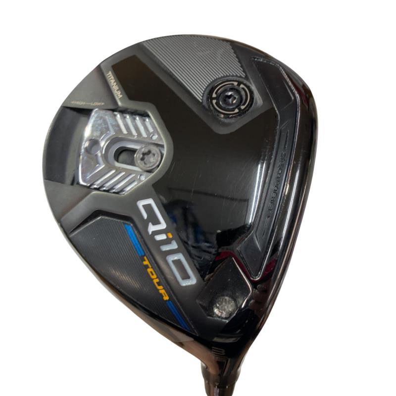 【中古】 テーラーメイド Qi10 TOUR 3W フェアウェイウッド FW Diamana SILVER TM50(Qi10 FW) (フレックスS) メンズ 男性用 右利き 右用 Cランク ゴルフクラブ