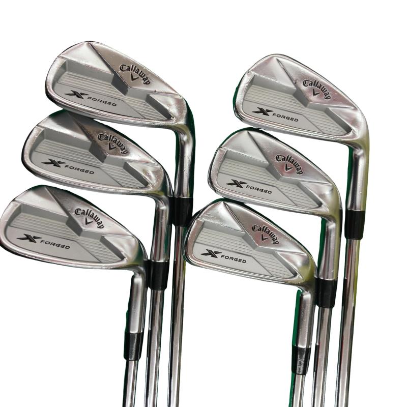 【中古】 キャロウェイ X FORGED(2018) 6S アイアンセット IR NS PRO 950GH (フレックスS) メンズ 男性用 右利き 右用 Cランク ゴルフクラブ