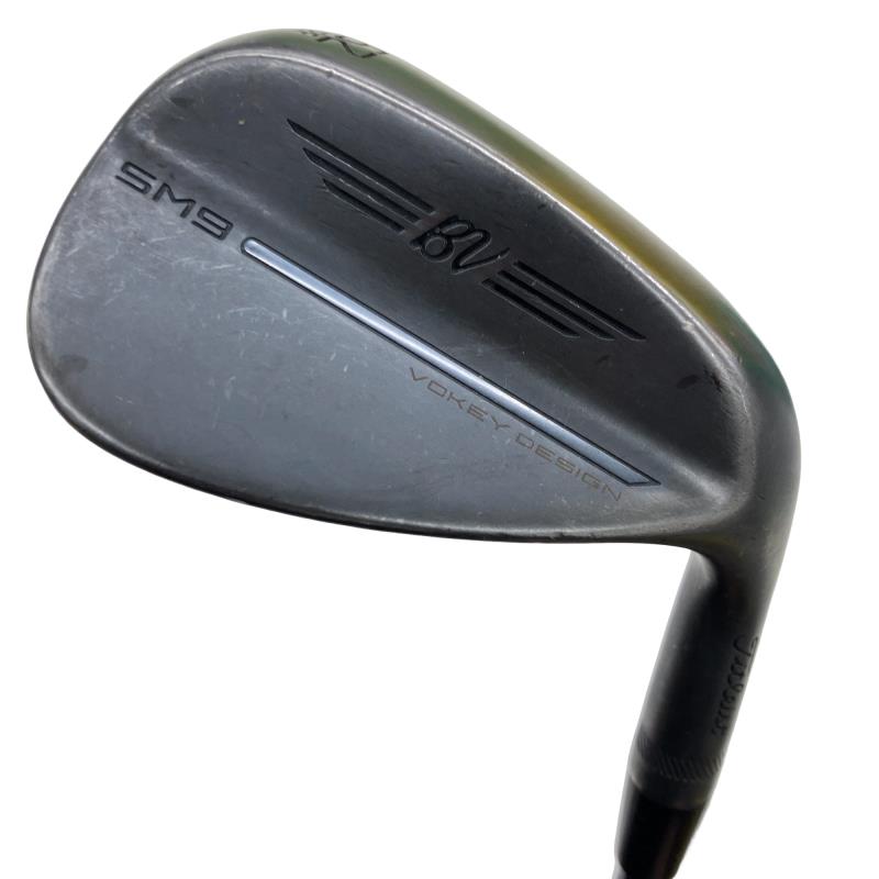 【中古】 タイトリスト VOKEY SPIN MILLED SM9 ジェットブラック 52°/12°F ウェッジ WG Dynamic Gold (フレックスS) メンズ 男性用 右利き 右用 Cランク ゴルフクラブ