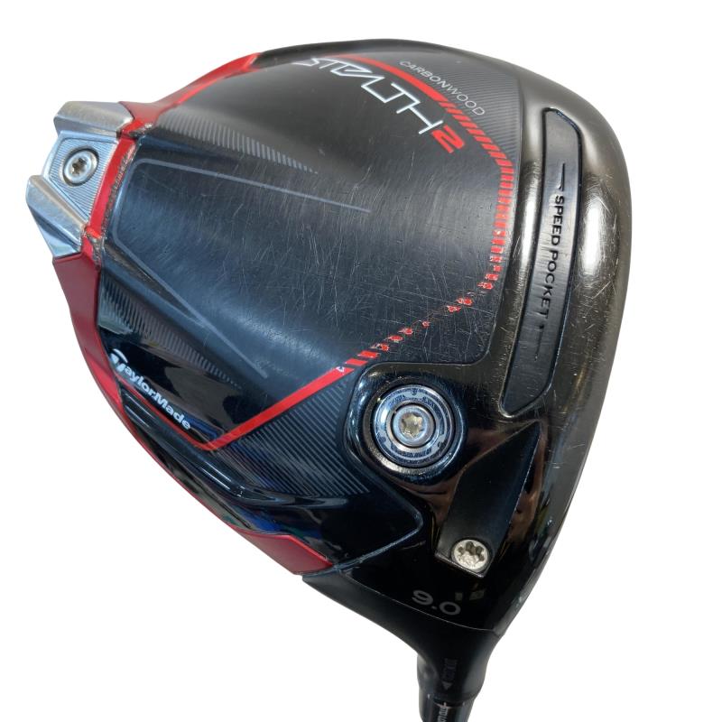 【中古】 テーラーメイド STEALTH2 9&deg; ドライバー DR TENSEI RED TM50(STEALTH DR) (フレックスS) メンズ 男性用 右利き 右用 Cランク ゴルフクラブ｜ゴルフパートナー 中古クラブ店