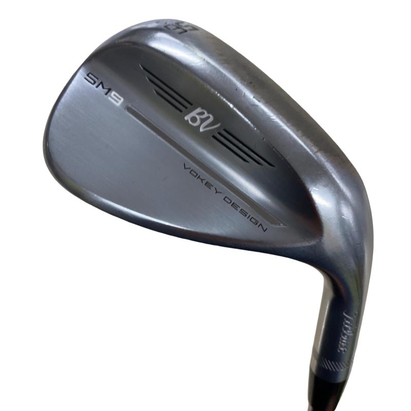 【中古】 タイトリスト VOKEY SPIN MILLED SM9 ツアークロム 56°/10°S ウェッジ WG BV 105 (フレックスその他) メンズ 男性用 右利き 右用 Dランク ゴルフクラブ