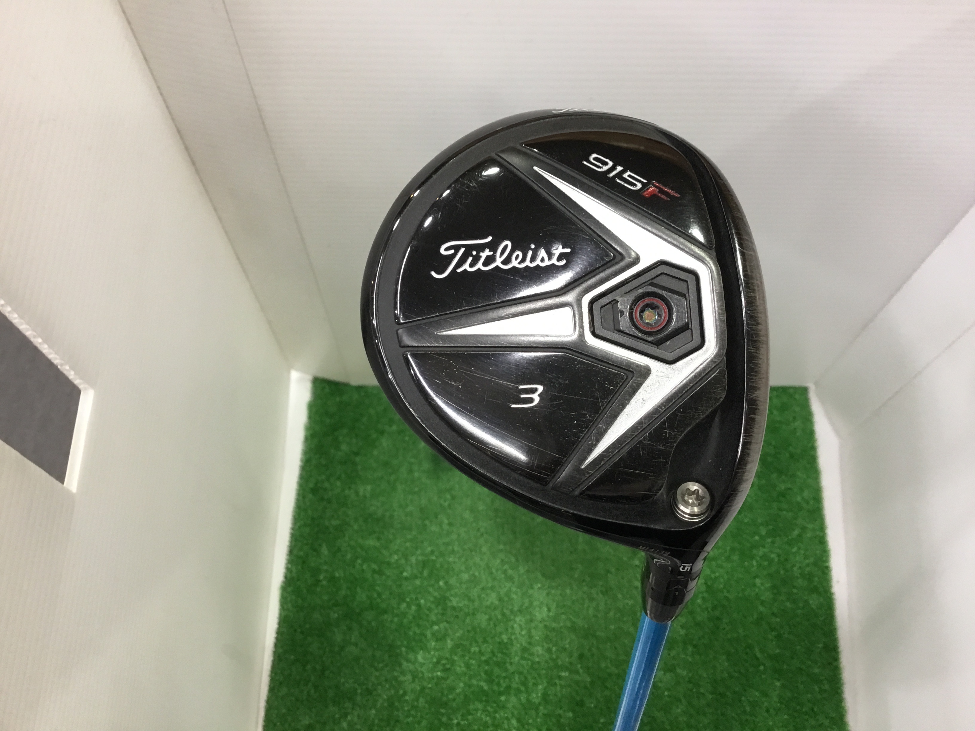 【中古】 タイトリスト 915 F 3W(15°) フェアウェイウッド FW ATTAS 6☆ 6 (フレックスS) メンズ 成人男性用 右利き 右用 C位置づける ゴルフ野球クラブ