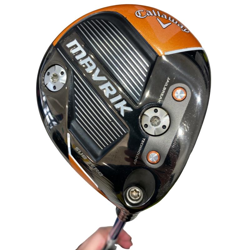 【中古】 キャロウェイ MAVRIK SUBZERO 3W フェアウェイウッド FW 純正特注シャフト (フレックスS) メンズ 男性用 右利き 右用 Cランク ゴルフクラブ