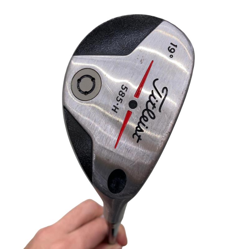【中古】 タイトリスト PT 585・H 19° ユーティリティ UT リシャフト (フレックスその他) メンズ 男性用 右利き 右用 Cランク ゴルフクラブ