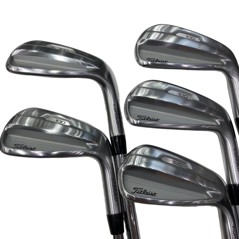 【中古】 タイトリスト Titleist T100(2021) 5S アイアン仕掛ける IR NS PRO MODUS3 TOUR115 (フレックスS) メンズ 成人男性用 右利き 右用 C価値づける ゴルフ野球クラブ
