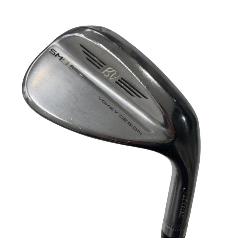 【中古】 タイトリスト VOKEY SPIN MILLED SM9 ツアークロム 54°/10°S ウェッジ WG 純正特注シャフト (フレックスS) メンズ 男性用 右利き 右用 Cランク ゴルフクラブ