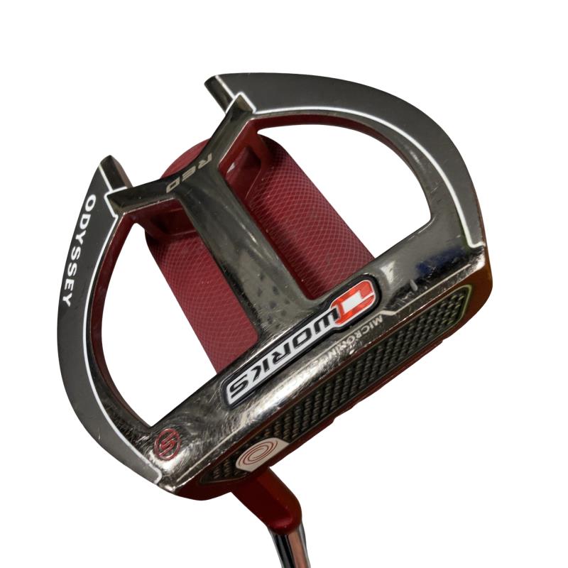 【中古】 オデッセイ O WORKS RED 2・BALL FANG S 34インチ パター PT スチール (フレックスその他) メンズ 男性用 右利き 右用 Cランク ゴルフクラブ