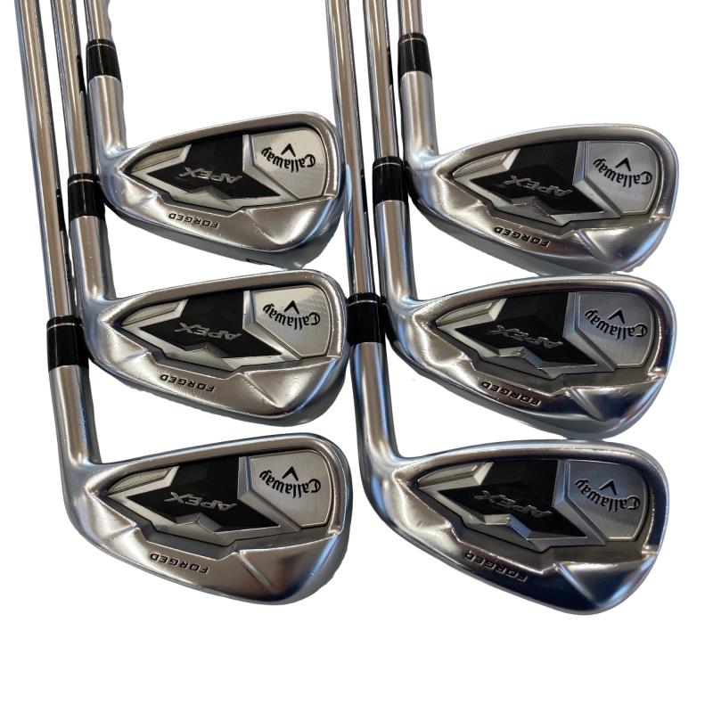 【中古】 キャロウェイ APEX(2019) 6S アイアンセット IR NS PRO MODUS3 TOUR105 (フレックスS) メンズ 男性用 右利き 右用 Cランク ゴルフクラブ