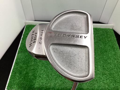【中古】 オデッセイ WHITE HOT 2 BALL 34インチ パター PT スチール (フレックスその他) メンズ 男性用 右利き 右用 Cランク ゴルフクラブ