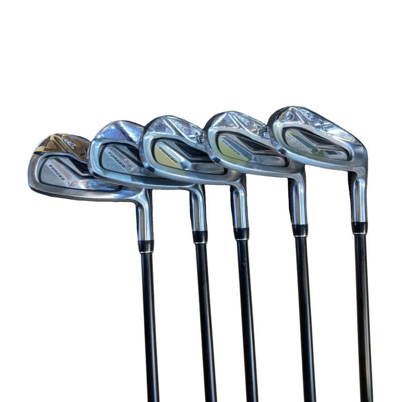 【中古】 ダンロップ XXIO(2020) eks 5S アイアンセット IR Miyazaki AX-1(IR) (フレックスS) メンズ 男性用 右利き 右用 Cランク ゴルフクラブ