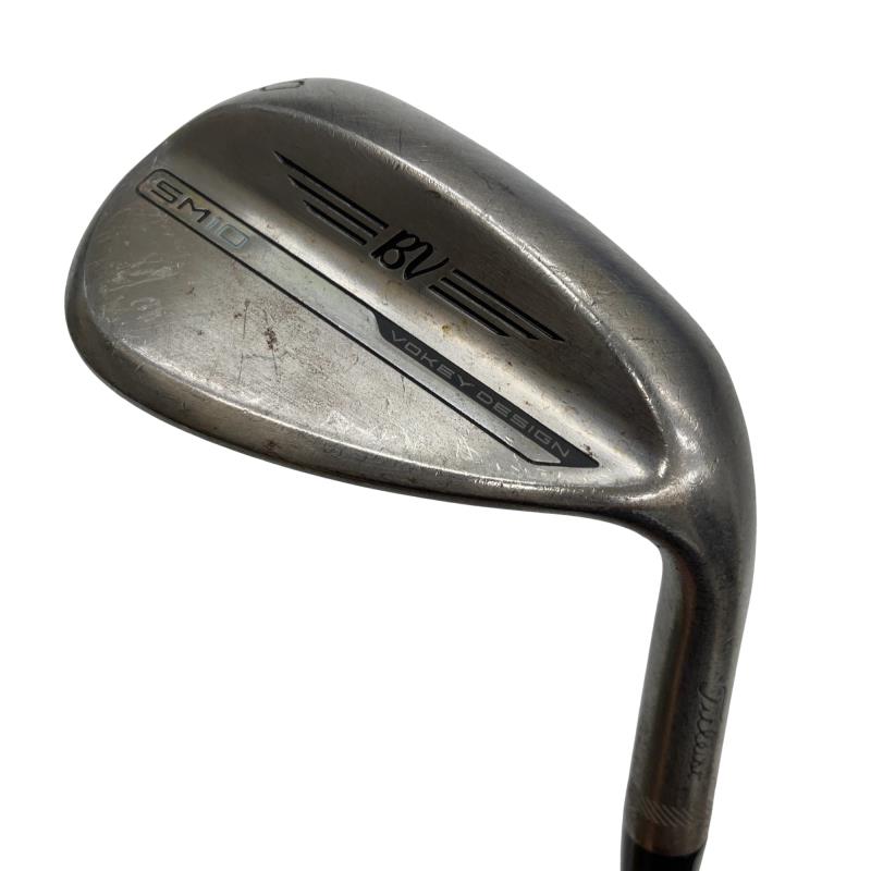 【中古】 タイトリスト VOKEY SPIN MILLED SM10 RAW 60°/12°D USA ウェッジ WG 純正特注シャフト (フレックスX) メンズ 男性用 右利き 右用 Cランク ゴルフクラブ|ゴルフパートナー 中古クラブ店