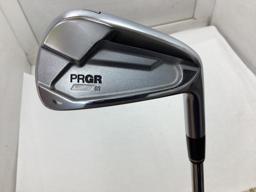 【中古】 プロギア PRGR 01(2023) 5S アイアンセット IR NS PRO MODUS3 TOUR105 (フレックスS) メンズ 男性用 右利き 右用 Cランク ゴルフクラブ