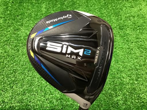 【中古】 テーラーメイド SIM2 MAX 3W フェアウェイウッド FW Diamana TB 60 (フレックスS) メンズ 男性用 右利き 右用 Cランク ゴルフクラブ