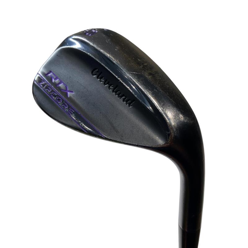 【中古】 クリーブランド Cleveland RTX ZIPCORE 黒いこと繻子 58°/10° MID ウェッジ WG 完全無欠特注立て坑 (フレックス余分の物) メンズ 成人男性用 右利き 右用 C序列付ける ゴルフ野球クラブ