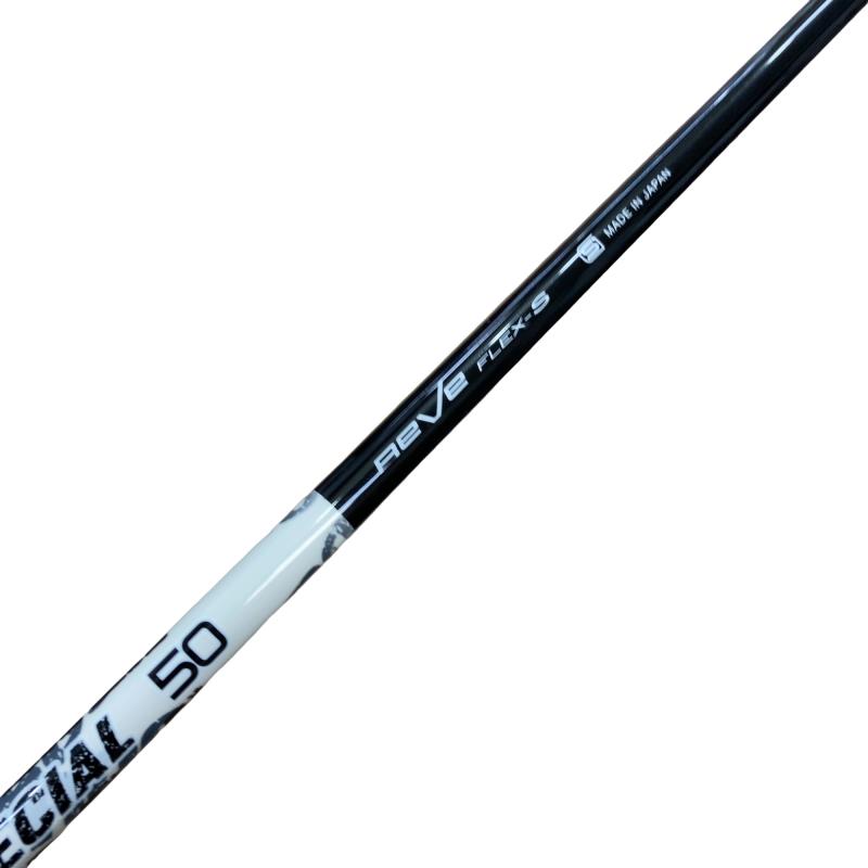 【中古】 キャロウェイスリーブ付き(QUANTUM系) REVEドライバー用 シャフト REVE RAVER 44 SPECIAL 50(ホワイト&times;ブラック) (フレックスS)Bランク ゴルフクラブ｜ゴルフパートナー 中古クラブ店