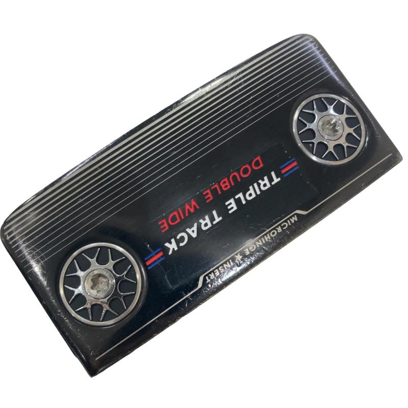 【中古】 オデッセイ TRIPLE TRACK DOUBLE WIDE 32in レディース パター PT STROKE LAB BLACK (フレックス余分の物) レディース 亭主もち用 右利き 右用 C位置づける ゴルフ野球クラブ