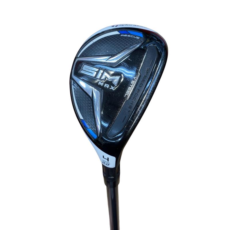 【中古】 仕立て屋お手伝いさん SIM MAX U4 ありがた味 UT TENSEI BLUE TM60(UT) (フレックスR) メンズ 成人男性用 右利き 右用 C序列付ける ゴルフ野球クラブ