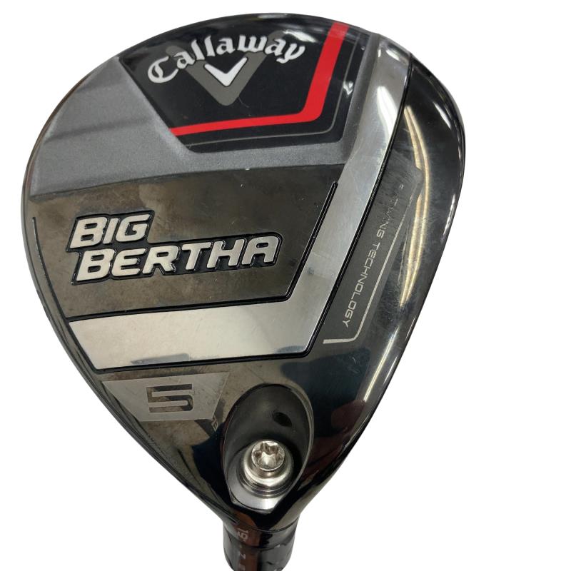 【中古】 キャロウェイ BIG BERTHA(2023) 5W フェアウェイウッド FW SPEEDER NX 50 for CW(BB23 FW) (フレックスS) メンズ 男性用 右利き 右用 Dランク ゴルフクラブ