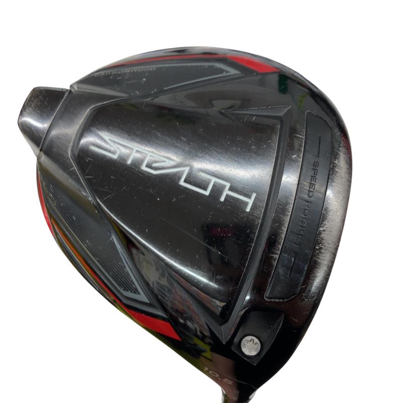 【中古】 テーラーメイド STEALTH 10.5° ドライバー DR TENSEI RED TM50(STEALTH DR) (フレックスS) メンズ 男性用 右利き 右用 Cランク ゴルフクラブ