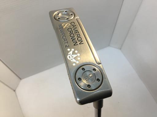 【中古】 タイトリスト SCOTTY CAMERON＆CROWN NEWPORT 2 33インチ パター PT スチール (フレックスその他) メンズ 男性用 右利き 右用 Cランク ゴルフクラブ