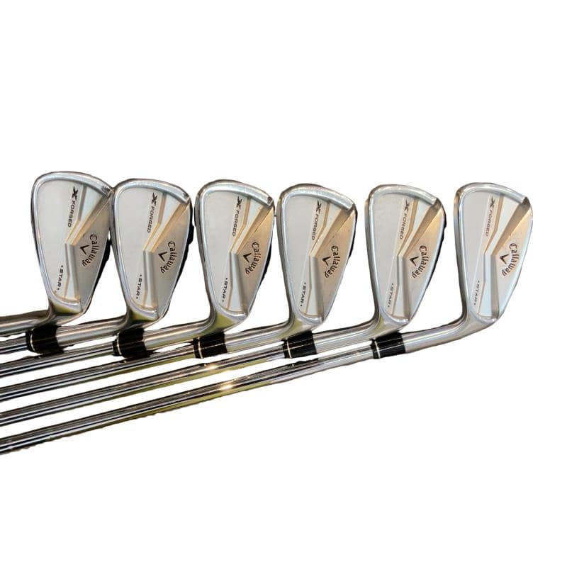 【中古】 キャロウェイ X FORGED STAR(2024) 6S アイアンセット IR NS PRO 950GH neo (フレックスS) メンズ 男性用 右利き 右用 Cランク ゴルフクラブ