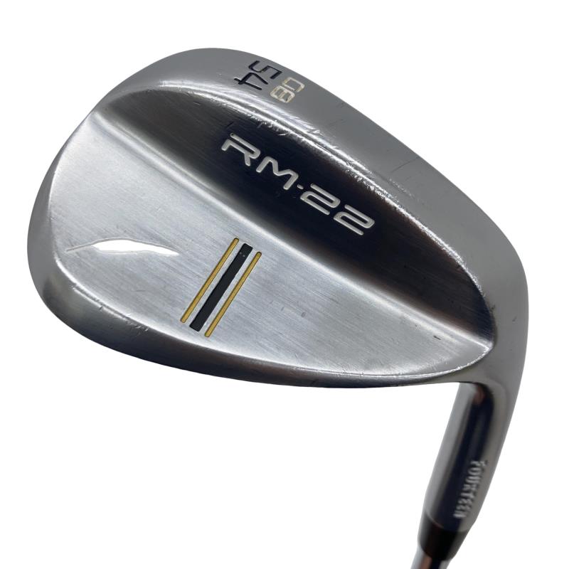 【中古】 フォーティーン RM-22 ニッケルクロムメッキ 54°/08° ウェッジ WG Dynamic Gold (フレックス余分の物) メンズ 成人男性用 右利き 右用 C序列付ける ゴルフ野球クラブ