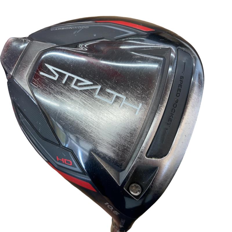 【中古】 テーラーメイド STEALTH HD 10.5° ドライバー DR TENSEI RED TM50(STEALTH DR) (フレックスR) メンズ 男性用 右利き 右用 Dランク ゴルフクラブ