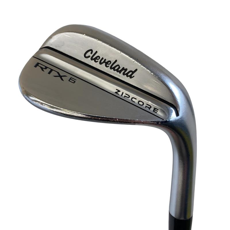 【中古】 クリーブランド Cleveland RTX-6 ZIPCORE ツアーサテン 52°/10° MID ウェッジ WG 純正特注シャフト (フレックスその他) メンズ 男性用 右利き 右用 Dランク ゴルフクラブ