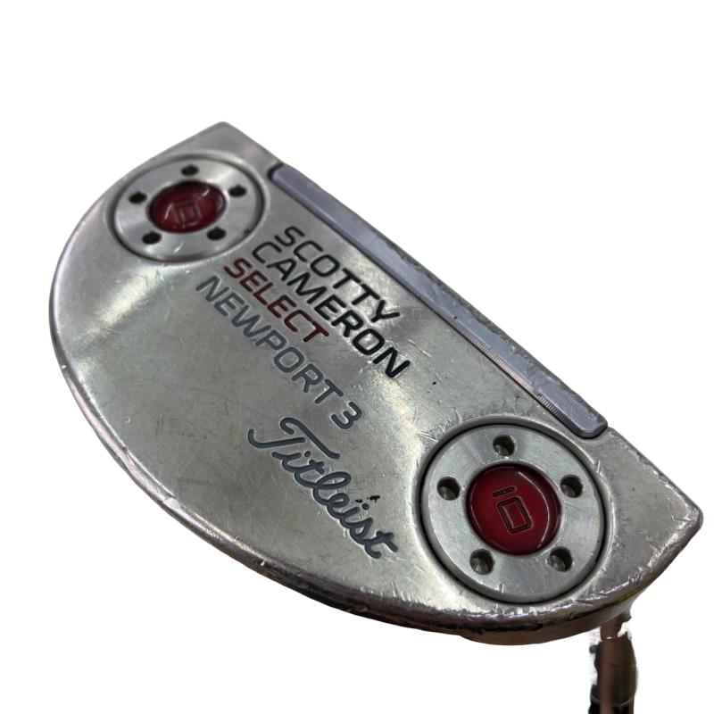 【中古】 タイトリスト SCOTTY CAMERON select NEWPORT 3(2016) 35in パター PT スチール写真 (フレックス余分の物) メンズ 成人男性用 右利き 右用 D位置づける ゴルフ野球クラブ