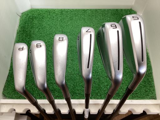 【中古】 テーラーメイド Taylor Made P・770(2023) 6S アイアンセット IR Diamana Thump Iron i95(2023) (フレックスS) メンズ 男性用 右利き 右用 Cランク ゴルフクラブ