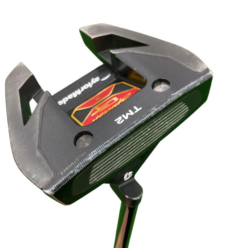【中古】 テーラーメイド Spider GT BLACK TM2 34インチ パター PT スチール (フレックスその他) メンズ 男性用 右利き 右用 Cランク ゴルフクラブ