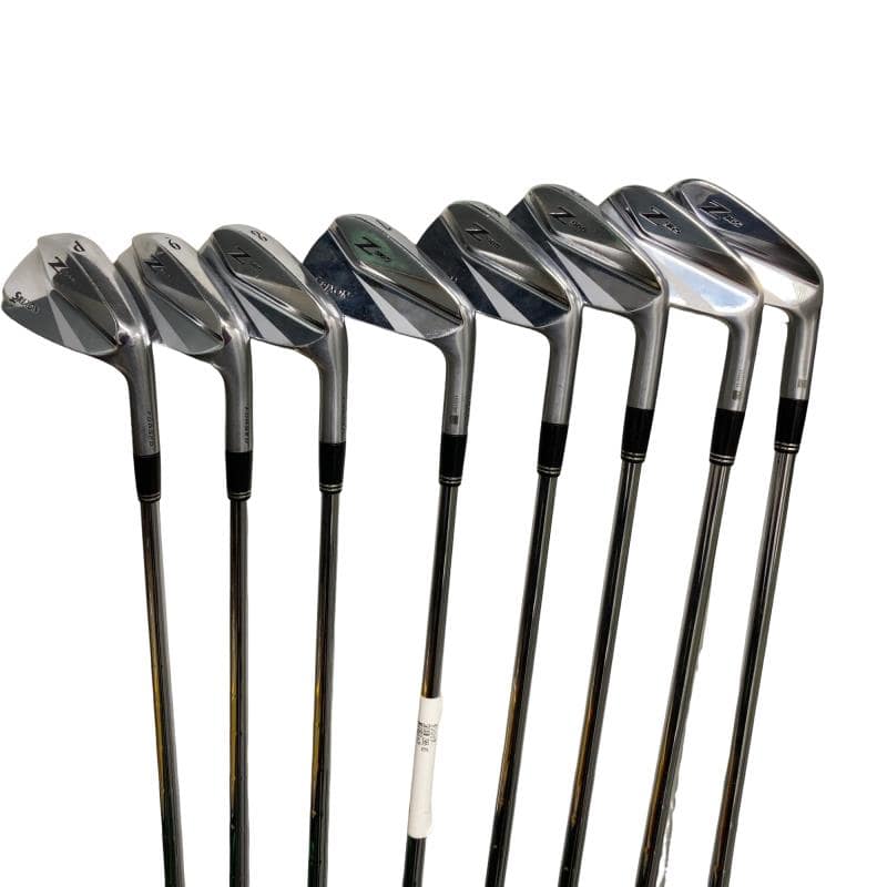 【中古】 ダンロップ SRIXON Z965 8S アイアンセット IR 純正特注シャフト (フレックスS) メンズ 男性用 右利き 右用 Cランク ゴルフクラブ