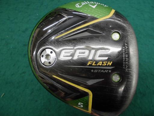 【中古】 キャロウェイ EPIC FLASH STAR 5W フェアウェイウッド FW Speeder EVOLUTION V FW 50 (フレックスS) メンズ 男性用 右利き 右用 Dランク ゴルフクラブ|ゴルフパートナー 中古クラブ店
