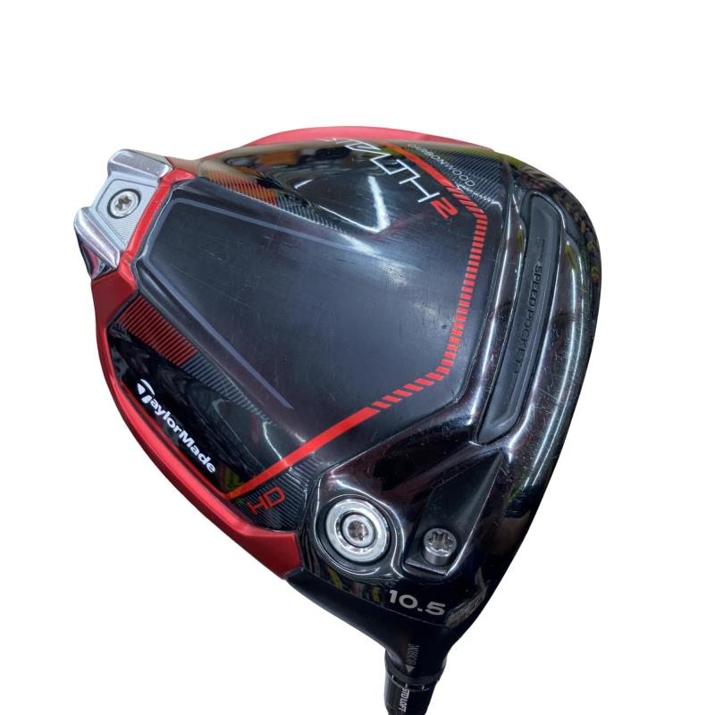 【中古】 テーラーメイド STEALTH2 HD 10.5° ドライバー DR TENSEI RED TM50(STEALTH DR) (フレックスS) メンズ 男性用 右利き 右用 Cランク ゴルフクラブ