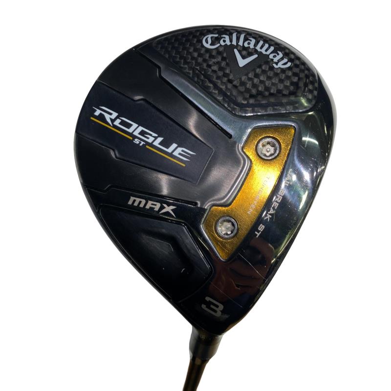 【中古】 キャロウェイ ROGUE ST MAX  3W フェアウェイウッド FW VENTUS 5 for CW(ROGUE ST FW) (フレックスSR) メンズ 成人男性用 右利き 右用 C序列付ける ゴルフ野球クラブ
