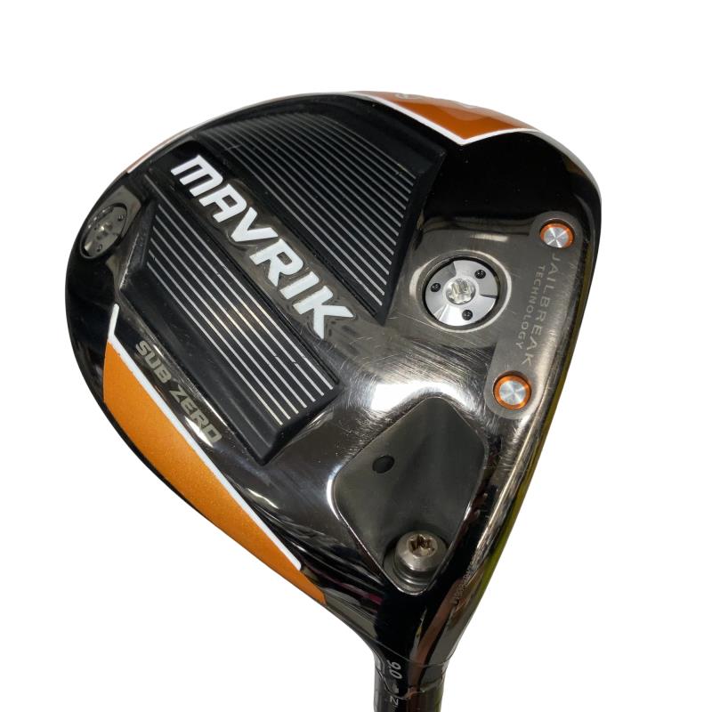【中古】 キャロウェイ MAVRIK SUBZERO 9° ドライバー DR 純正特注シャフト (フレックスX) メンズ 男性用 右利き 右用 Cランク ゴルフクラブ