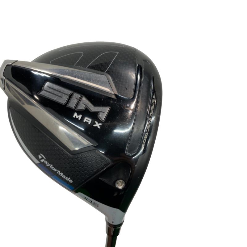【中古】 テーラーメイド SIM MAX 10.5° ドライバー DR TENSEI BLUE TM50(DR) (フレックスSR) メンズ 男性用 右利き 右用 Cランク ゴルフクラブ