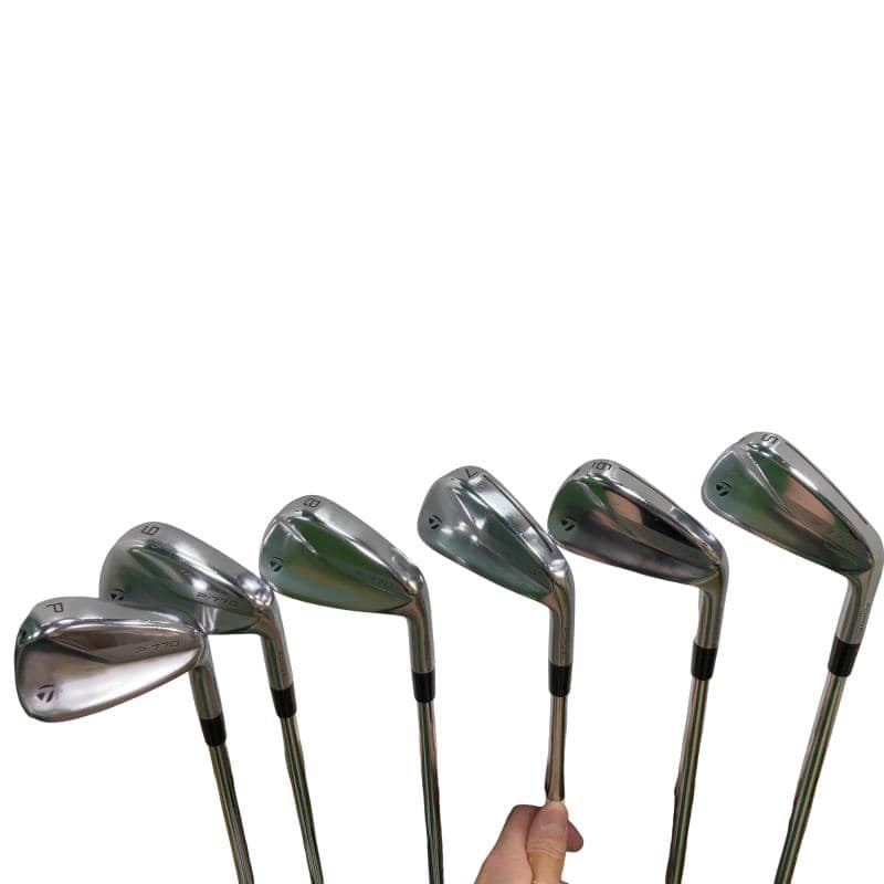 【中古】 テーラーメイド Taylor Made P・770(2020) 6S アイアンセット IR 純正特注シャフト (フレックスS) メンズ 男性用 右利き 右用 Dランク ゴルフクラブ