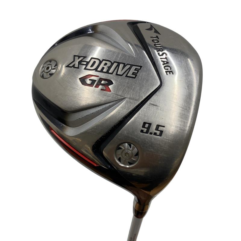 【中古】 ブリヂストン TOURSTAGE X-DRIVE GR(2012)  9.5° １番ウッド DR FUBUKI K60 (フレックスS) メンズ 成人男性用 右利き 右用 C価値づける ゴルフ野球クラブ