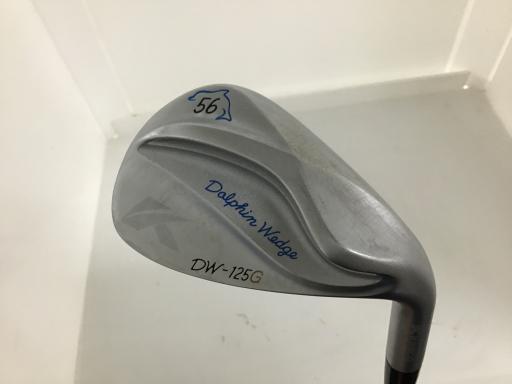 【中古】 キャスコ Dolphin Wedge DW-125G シルバー 56° ウェッジ WG Dolphin DP-231 (フレックスその他) メンズ 男性用 右利き 右用 Cランク ゴルフクラブ