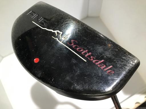 【中古】 ピン Scottsdale Half Pipe 33.0インチ パター PT スチール (フレックスその他) メンズ 男性用 右利き 右用 Cランク ゴルフクラブ